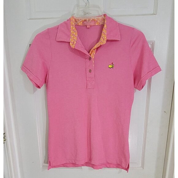 Magnolia Lane Collection Womens Pink Polo Shirt Short Sleeve Collared Size‎ M - Picture 3 of 10